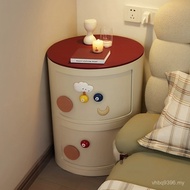 Locking Bedside Cabinet Bedroom New Style Household Mingming Furniture Factory Bedside Cabinet 2025 