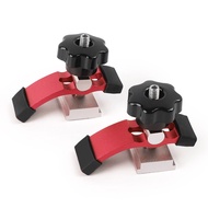 1/2 PC Quick Acting T-Track ค้างไว้ CLAMP T Silder อลูมิเนียมงานไม้ Clamps JIG สําหรับเราเตอร์เจาะกด