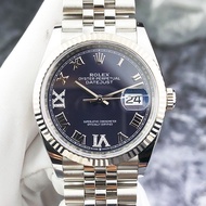 Log Type Series126234Stainless Steel Material Platinum Bezel Roman Scale Mechanical Watch