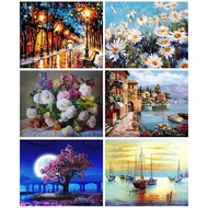 RUOPOTY 60x75cm/50x65cm/40x50cm Frame Painting By Numbers For Adults Markers By Numbers Colorful Flo