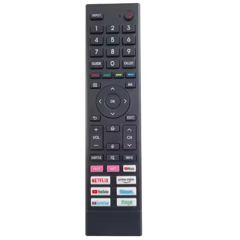 LEKONG ERF3G80H Remote Suitbale for HISENSE TV 43A7G 50A7G 55A7G 65A7G 75A7G 85A7G U7G 55U7G 65U7G 7