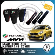 Perodua Myvi Gen 2 Lagi Best 2012 2017 Genuine Leather Gear Knob Handbrake Cover Produa Aksesori Ker