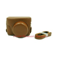 Camera Case For Canon G1X mark 2 light brown
