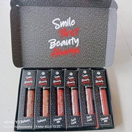 LIPMATTE KEMASAN BARU NATURAWORLD PAKET ISI 6 PCS ( SAHARA/BE BOLD/OMBRE LOVE/CHERISME/SUNSET CHILL/