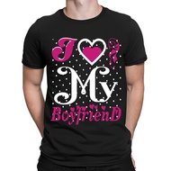 Funny I Love My friend friend Valentines  Mens T-Shirts Top #ILD9