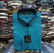KEMEJA ALISAN LENGAN PANJANG SLIMFIT TOSCA // kemaja lengan panjang formal pria model langsing