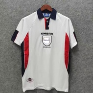 2002 World Cup retro long-sleeved and short-sleeved football jerseys home No. 7 Beckham Owen 20#OWEN