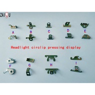 Automobile headlamp circlip compression sheet Headlamp fixing iron clip H1 H3 H4 H7 H8 H9 Bulb clip 
