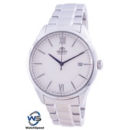 Orient Classic White Dial Automatic RA-AC0015S 100M Men’s Watch(Silver)