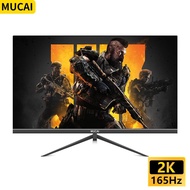 MUCAI 27 Inch Monitor 2K 165Hz VA PC WLED Display 144Hz QHD Desktop Gaming Gamer Computer Screen Flat Panel HDMI-Compatible/DP