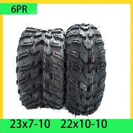ATV 22X10-10 6PR Vacuum Tyre 23x7-10 Tubeless Tire For Go kart UTV Buggy Golf Cart Quad Bike 10 inch
