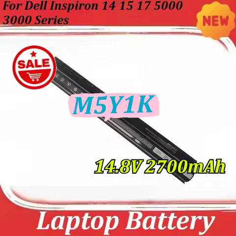 M5Y1K Battery for Dell Inspiron 14 15 17 5000 3000 Series 5559 3451 3558 3567 5755 5756 5458 GXVJ3 4