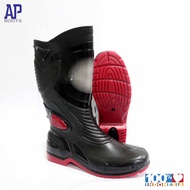 MERAH Latest Promo Ap Moto 3 Black/Red 39-45 - Biker Boots - Ap Boots