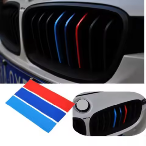 Car sticker Front Grille Trim For BMW Series 1 2 3 4 5 6 7 8 X1 X2 X3 X4 X5 X6 X7 Z4 E46 E90 F30 E60