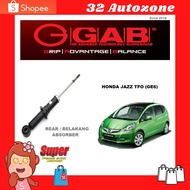 Original GAB Rear Belakang Absorber Premium Shock Absorber (2 pcs) for Honda Jazz GE6 (TFO)