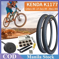 KENDA K1177 Bicycle Tire 26/27.5/29*1.95 Non-slip MTB Mountain Bike Cycling Tires for 29er/26er Tire