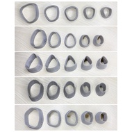 Pebbles Shape Clay Cutter/Cookie Cutter