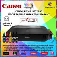 Printer Canon Pixma IX6770 A3 + Infus Tabung