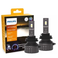 หลอดไฟหน้ารถยนต์ Philips H4 H7 LED Ultinon 3500R H11 HB3 HB4 HIR2 6500K สีขาวสว่าง 9005 9006 9012 กำ