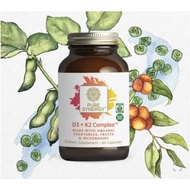 Exp:03/28 - D3 + K2 Complex | 60 Capsules d3k2