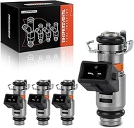 Frankberg 4x Injector Injector 2-Pin Petrol Compatible with KA RB 1.6L 2001-2008 Street KA RL2 1.6L 