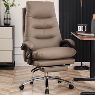 【Sg Sellers】Leather Chair Office Chair Ergonomic Chair Gaming Chair Adjustable Height Reclining Offi