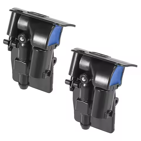 2X New Windshield Washer Sprayer Nozzle Windscreen Nozzle Jet 61667183343 for -BMW X1 E84 / X6 E71 E