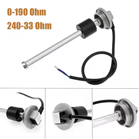 0~190 Ohm 240~33ohm Water Level Gauge Sensor 150mm 200mm 250mm 300mm 400mm 500mm 600mm Boat Car Fuel