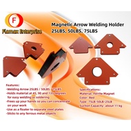 Magnetic Arrow Welding Holder/ Pemegang Kimpalan Magnetik (Red) 25LBS, 50LBS, 75LBS