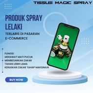 SPRAY TAHAN LAMA TISSUE MAGIC / GEL GAMBIR SERAWAK