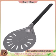Turning Pizza Peel with 8 inch Aluminum Round Pizza Paddle, 23.6 inch Overall, Outdoor Pizza Oven Ac