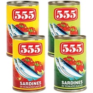 555 SARDINES WITH TOMATO SAUCE