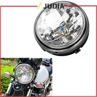 JUDIA Đèn Pha Xe Máy Phổ Thông 12V Đèn Thoát Vị Halogen H4 Cho CB400 CB500 CB900