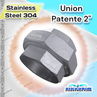 Union Patente 304 Stainless Steel Fittings Treaded Female Coupling 1/2"-2"