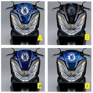 Honda PCX 150 160 Chelsea FC Football Club Visor Sticker