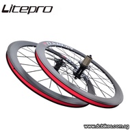 Litepro 16 Inch 349 | 20 Inch 406 | 451 Aero S42 Black HG Wheelset (2 Wheels)