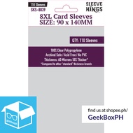 90x140mm Sleeve Kings 8XL Super Large Sleeves (110/pack)