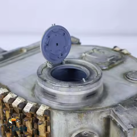 1:16 Heng Long HL RTR RC Tank Pro 7.0 Tiger I 3818 FPV Hand Spray Painting Color Remote Control Mili