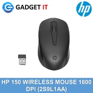 HP 150 WIRELESS MOUSE - ERGONOMIC MOUSE ,1600 DPI , 2.4GHz WIRELESS MOUSE (2S9L1AA)