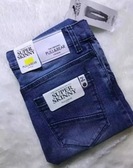celana panjang jeans pria/celana jeans warna biru /celana jeans model slimfit/celana jeans bahan ful