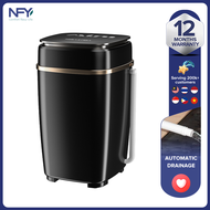 6.5KG Large capacity household Mini washing machine washing clothes dewatering semi-automatic adult 