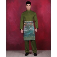 [NEW 2022] Jakel Baju Melayu Aaron Aziz Paloma Plus Size Full Package FREE Samping & Butang Baju Par