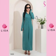 Áo chống nắng nữ toàn thân 2 lớp dáng dài váy chống nắng áo choàng liền thân vải thông hơi làm mát c