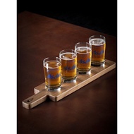 Small Asahi Craft Brewed Beer Glass Household Glass Wine Glass Korean Shochu Glass Spirit Glass Bar 