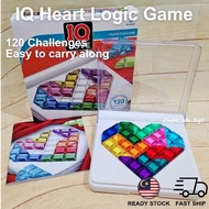 IQ Heart Puzzle Logic Game IQ Love Logic Game Pro Brain Teaser Family Game IQ Game for Kids Mainan I