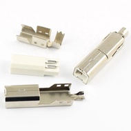 20pcs USB Male Type B 4P 4 Pin BM Plug Solder Connector Socket For Printer Port DIY in stock ic