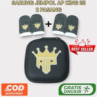 Ap king premium Thumb Gloves Package 2 Pairs + Patterned pouch