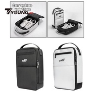 [Available] Golf Shoes Bag Golf Sneakers Bag Shoe Zipper Tote Pouch Large Capacity Shoe Storage Orga