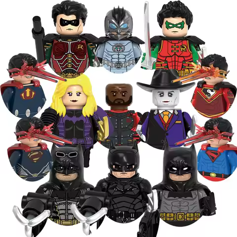 World Legends Superman GH0692-0707 Bricks For Toys Gifts Heroes Mini Action Figures Children Buildin
