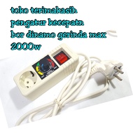 JSBDG dimmer 2000w pengatur kecepatan dinamo mesin bor gerinda speed control dimmer 2000 watt dimmer